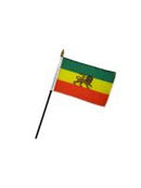 Ethiopia Flag w/Lion - Flagladyusa