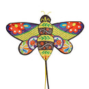 Ever Fliers Fun Floral Bee Kite with Tail and Reel - Flagladyusa