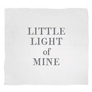 Face To Face Swaddle Blanket - Little Light Of Mine - Flagladyusa