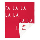 Face to Face Throw - Fa La La La - Flagladyusa