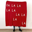 Face to Face Throw - Fa La La La - Flagladyusa