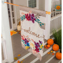 Fall Stripes Welcome Banner & Garden Flags - Flagladyusa