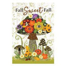 Fall Sweet Fall Burlap Garden Flag - Flagladyusa