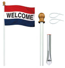 Fiberglass Display Pole Sets - Flagladyusa