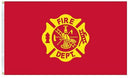Fire Department Flag 2x3 - Flagladyusa