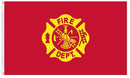 Fire Department Flag - Flagladyusa
