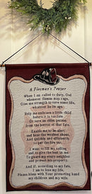 Fireman's Prayer Scroll - Flagladyusa