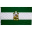 Flag of Autonoma Comunity of Andalusia (Spain) - Flagladyusa