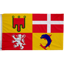 Flag of Auvergne - Rhône - Alpes - Flagladyusa