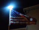 Flagpole Disc Series Solar Flagpole Lights - Flagladyusa