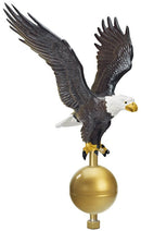 Flagpole Eagle Finials - Flagladyusa