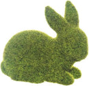 Flocked Bunny Figurine - Flagladyusa