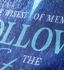 Follow the Star Glistening Garden Flags - Flagladyusa