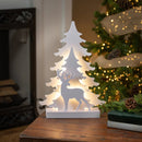 Forest with Deer Scene Table Decor (16") - Flagladyusa