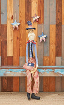 Freedom Sam by artist Joe Spencer - Flagladyusa