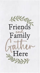 Friends and Family Gather Towel - Flagladyusa