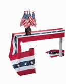 Full Bolt of 1 1/2 ft. wide Stars & Stripes Patriotic bunting. - Flagladyusa