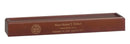 Full - Length Cherry Pedestal Urn for 5x9.5 ft Flag Case - Flagladyusa
