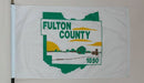 Fulton County Ohio Flag - 3x5 Feet - Flagladyusa