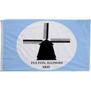 Fulton Illinois Flags - Flagladyusa
