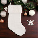 Fur Snowflake Stocking - Flagladyusa