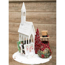 Gallerie II 24" Church Christmas Card Holder - Flagladyusa