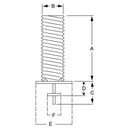 Galvanized Steel Flagpole Sleeve (FREE SHIPPING DOES NOT APPLY) - Flagladyusa