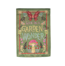 Garden of Wonder Suede Garden Flag - Flagladyusa