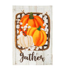 Gather Basket Strie Garden Flag - Flagladyusa