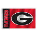 Georgia Bulldogs "DAWGS" 3x5ft Flag (CLOSEOUT) - Flagladyusa