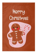 Gingerbread Cookie Garden Flag - Flagladyusa