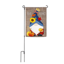 Give Thanks Fall Gnome Burlap Flags - Flagladyusa