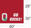 Go Bucks Nylon Table Cover - Flagladyusa