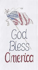God Bless America Flour Sack Towel - Flagladyusa