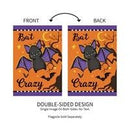 Gone Batty Applique Garden Flag - Flagladyusa