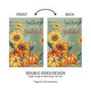 Grateful Gatherings Suede Garden Flag - Flagladyusa