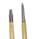 Guidon Staff with Ornament and Bottom Ferrule - Flagladyusa