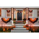 Halloween Spider Web Cotton Pennant Bunting - Flagladyusa