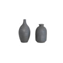 Handmade Terra - cotta Mini Vase, Black Chalkboard Finish - Flagladyusa