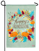 Happy Friendsgiving Wreath Flags - Flagladyusa