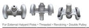 HDT - 2 Series Cast Aluminum Truck in Bronze Finish - Flagladyusa