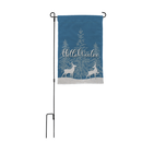 Hello Winter Garden Flag - Flagladyusa