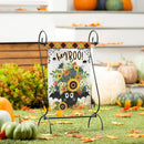 Hey Boo Moire Garden Flag - Flagladyusa