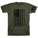 HOLD FAST Mens T - Shirt Freedom Flag - Flagladyusa
