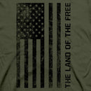 HOLD FAST Mens T - Shirt Freedom Flag - Flagladyusa