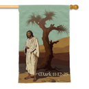 Holy Monday Flags - Mark 11:12 - 25 - Flagladyusa