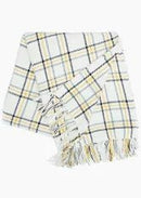Honey Bee Plaid Throw - Flagladyusa