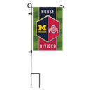 House Divided OSU/michigan Garden Flag (Flagpole not included) - Flagladyusa
