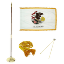 Illinois Indoor Mounted Sets - Flagladyusa