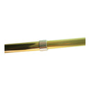 Indoor Aluminum Adjustable Flagpole w/ Gold Finish - Flagladyusa